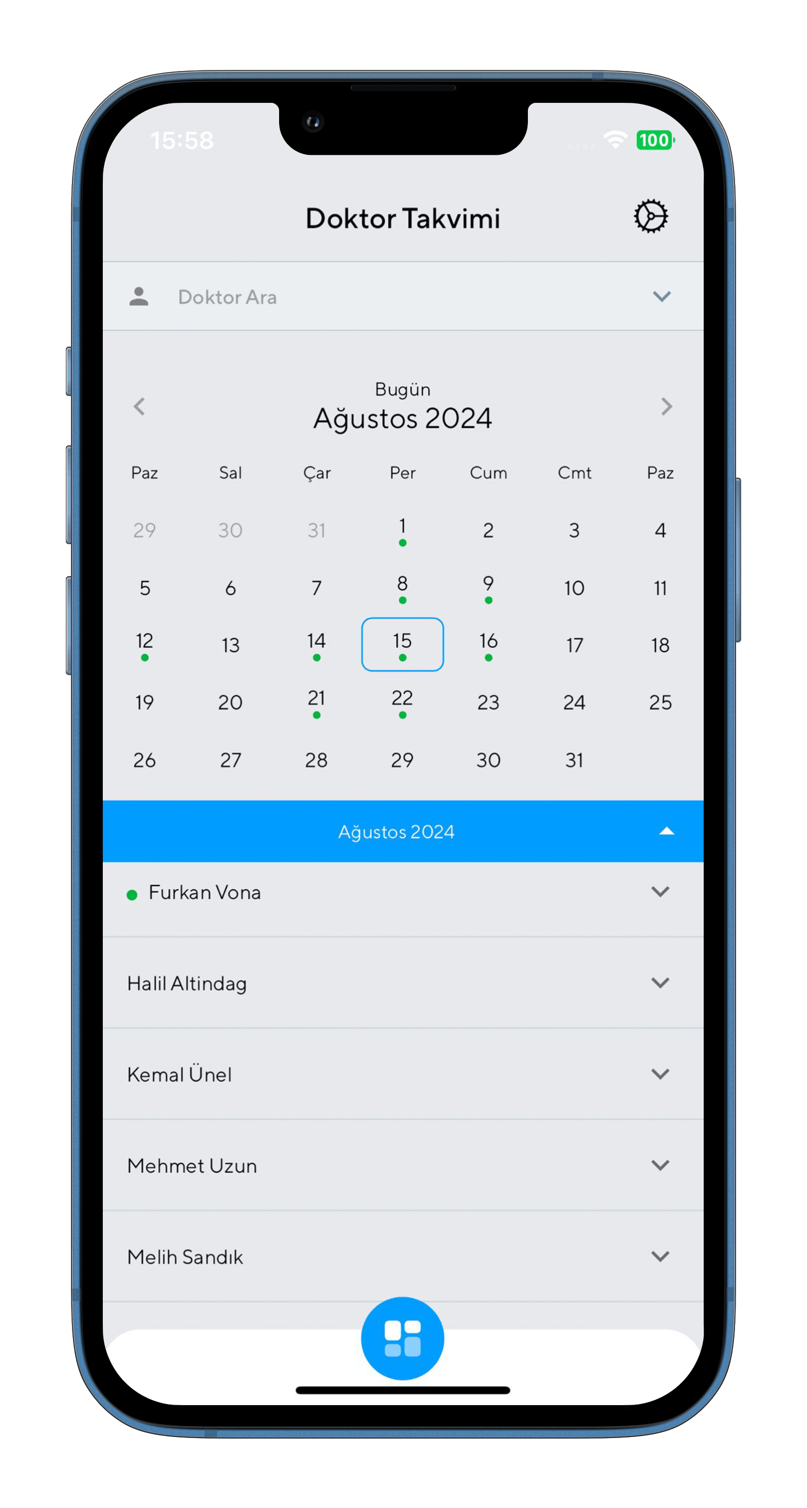 CRM Phone Mockup